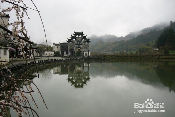 美丽的徽派古居建筑村落西递古镇游记