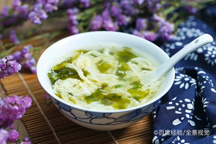 紫菜鸡蛋汤的功效