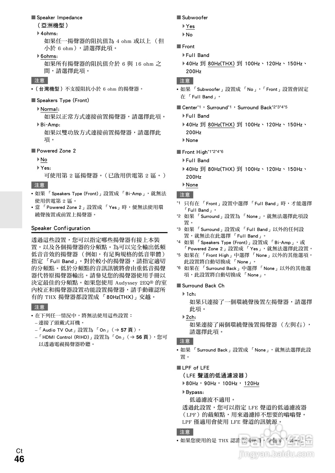 ONKYO TX-NR609 AV 接收机使用手册:[3]