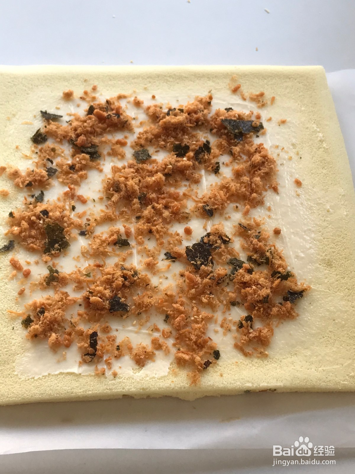 肉松蛋糕卷怎么做