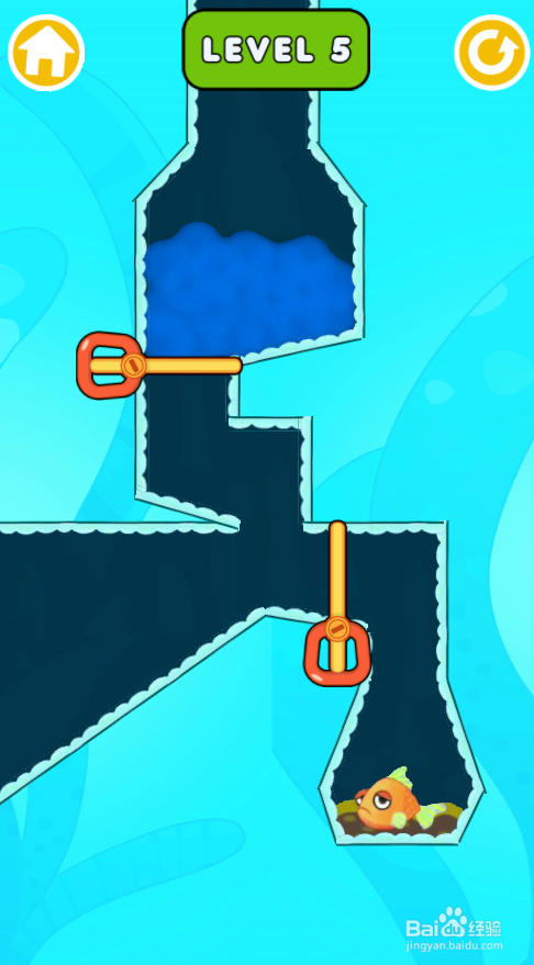 Save The Fish 2的LEVEL 5怎样通关