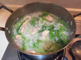 生菜鱼片粥