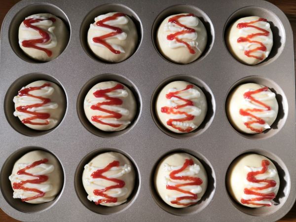 香葱芝士小面包