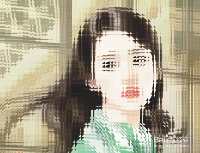 cdr如何制作玻璃砖效果