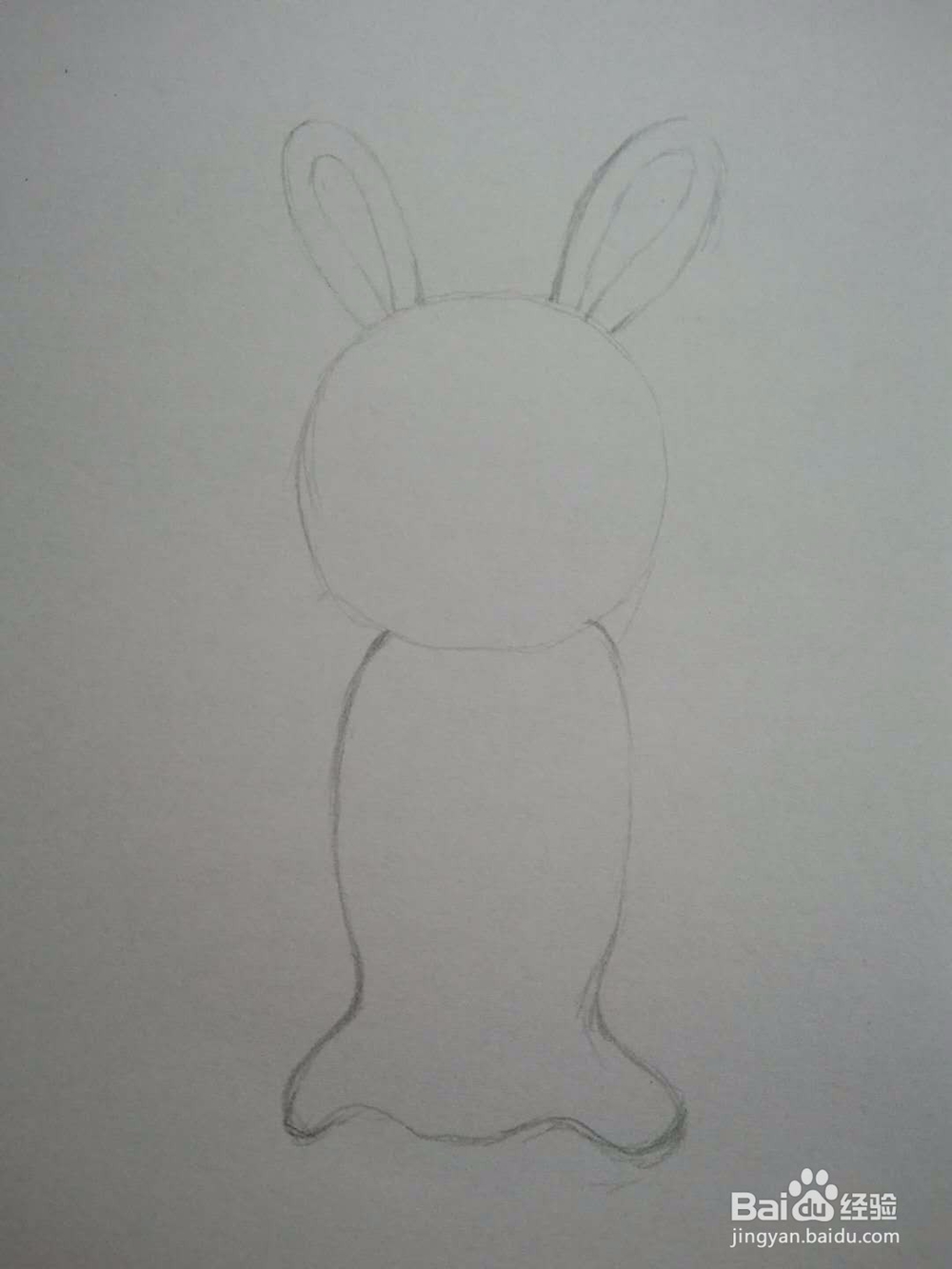 如何画兔子的简笔画