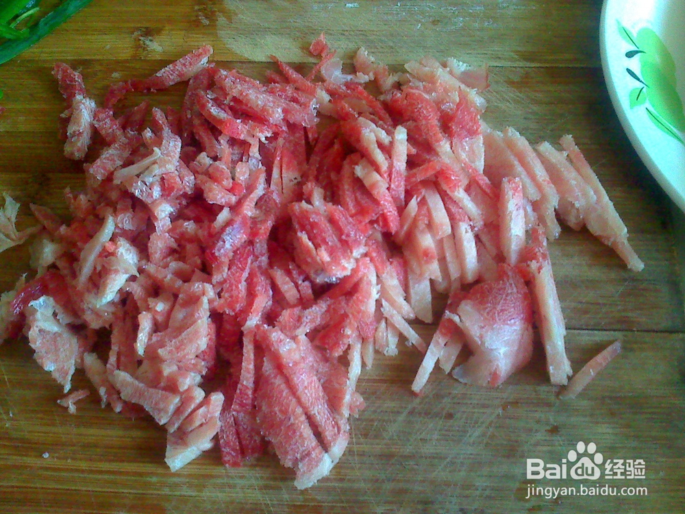 怎样做牛肉丝炒韭菜