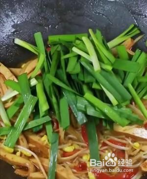 豆芽炒香干的简单做法