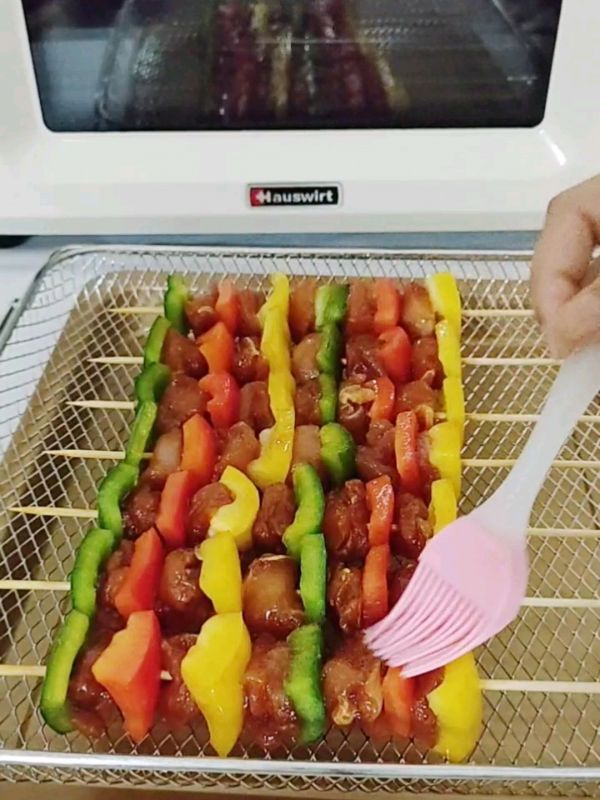 奥尔良鸡肉烤串串