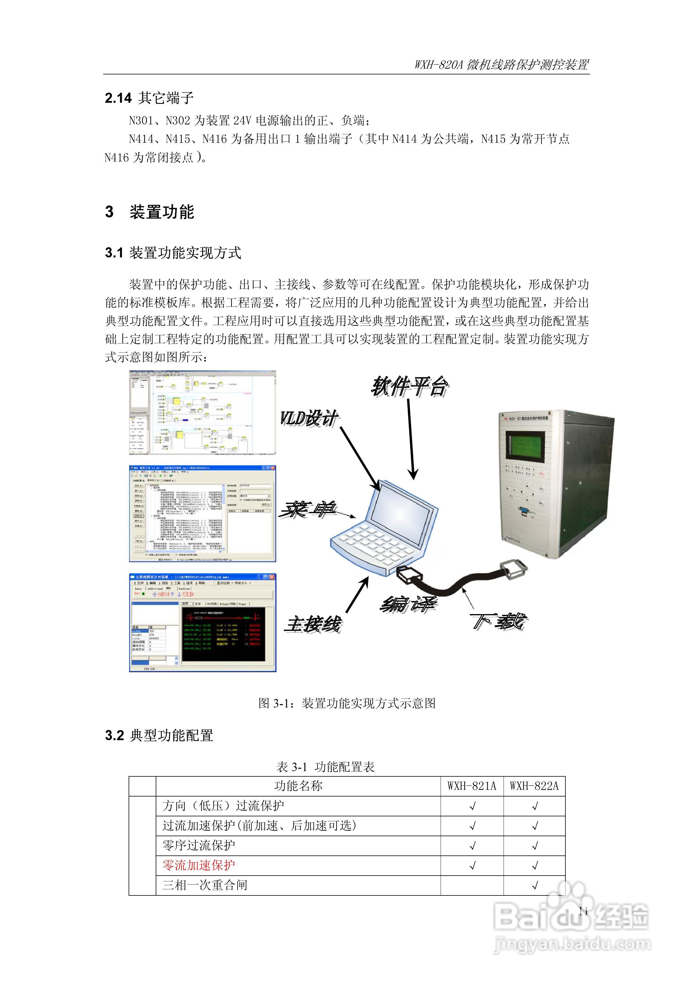 WXH-820A微机线路保护测控装置技术及使用说明书:[2]