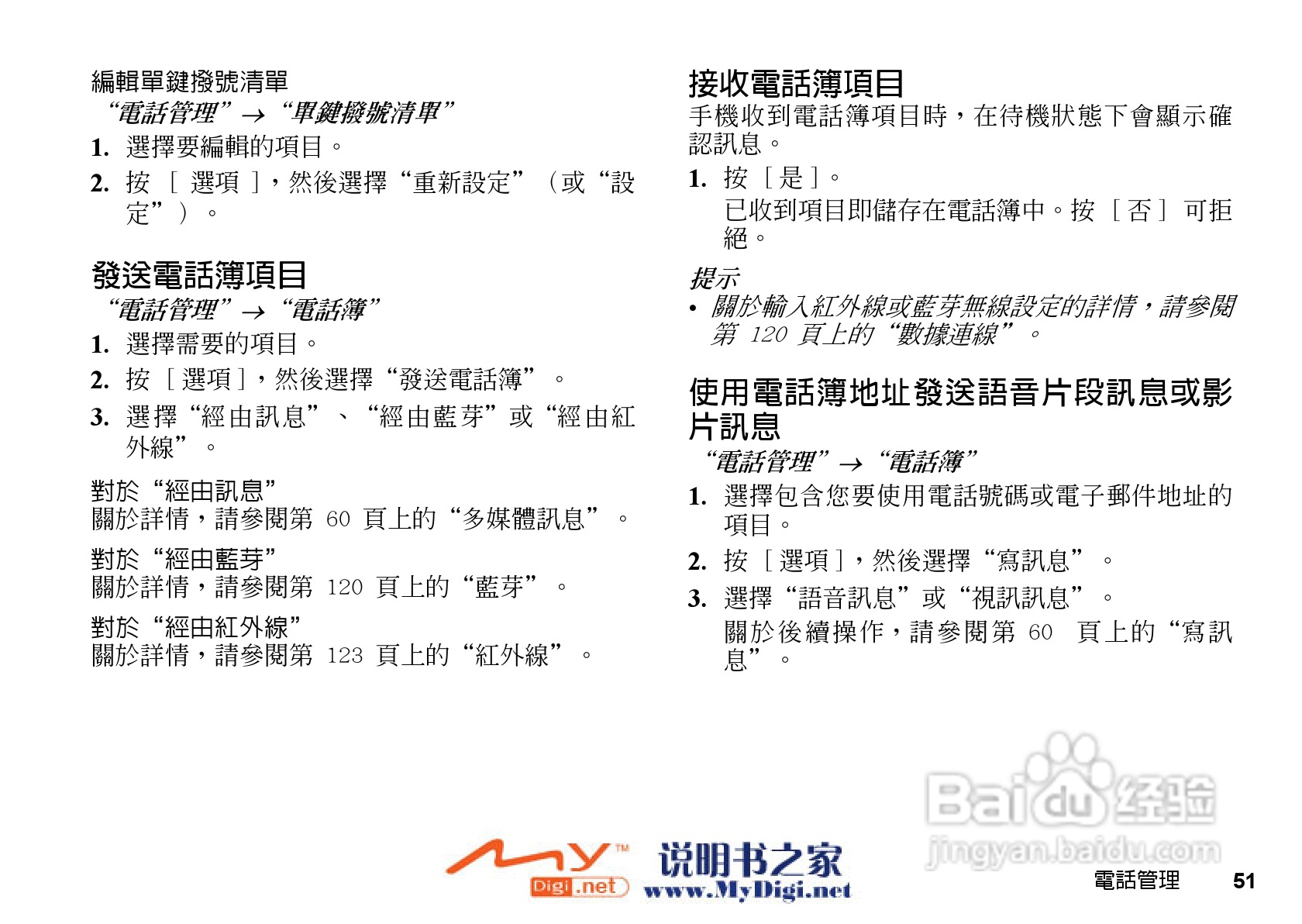 夏普WX-T71手机使用说明书:[6]