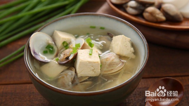 白贝豆腐萝卜汤