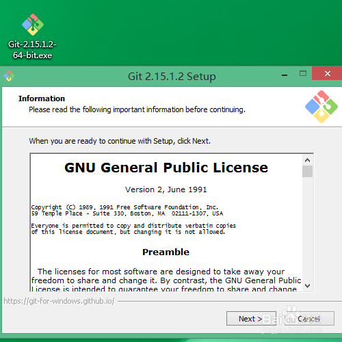 git 2.15.0安装教程