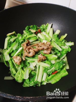 小白菜不一样的做法