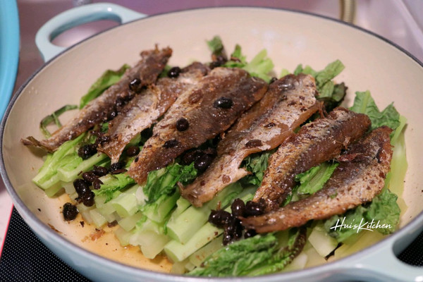 快手豆豉鲮鱼焗莴笋