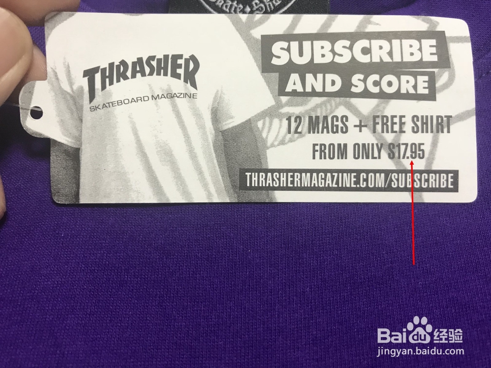 thrasher火焰t恤真假鉴定方法