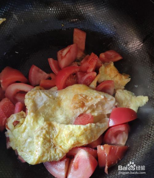 如何在家制作鸡蛋炒西红柿