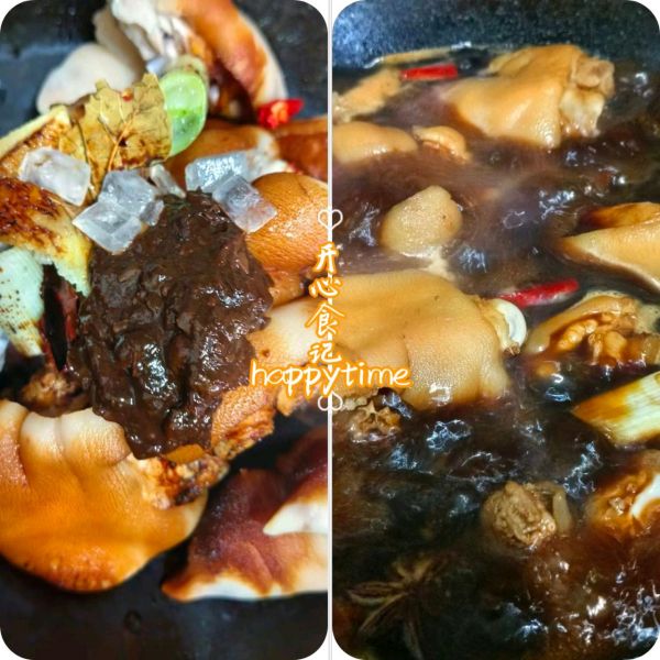 香糯花生焖猪蹄