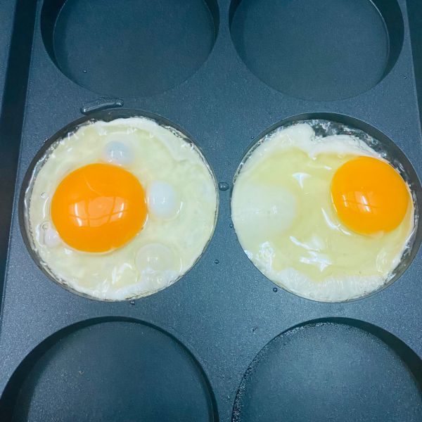 秋葵胡萝卜鸡蛋车轮饼