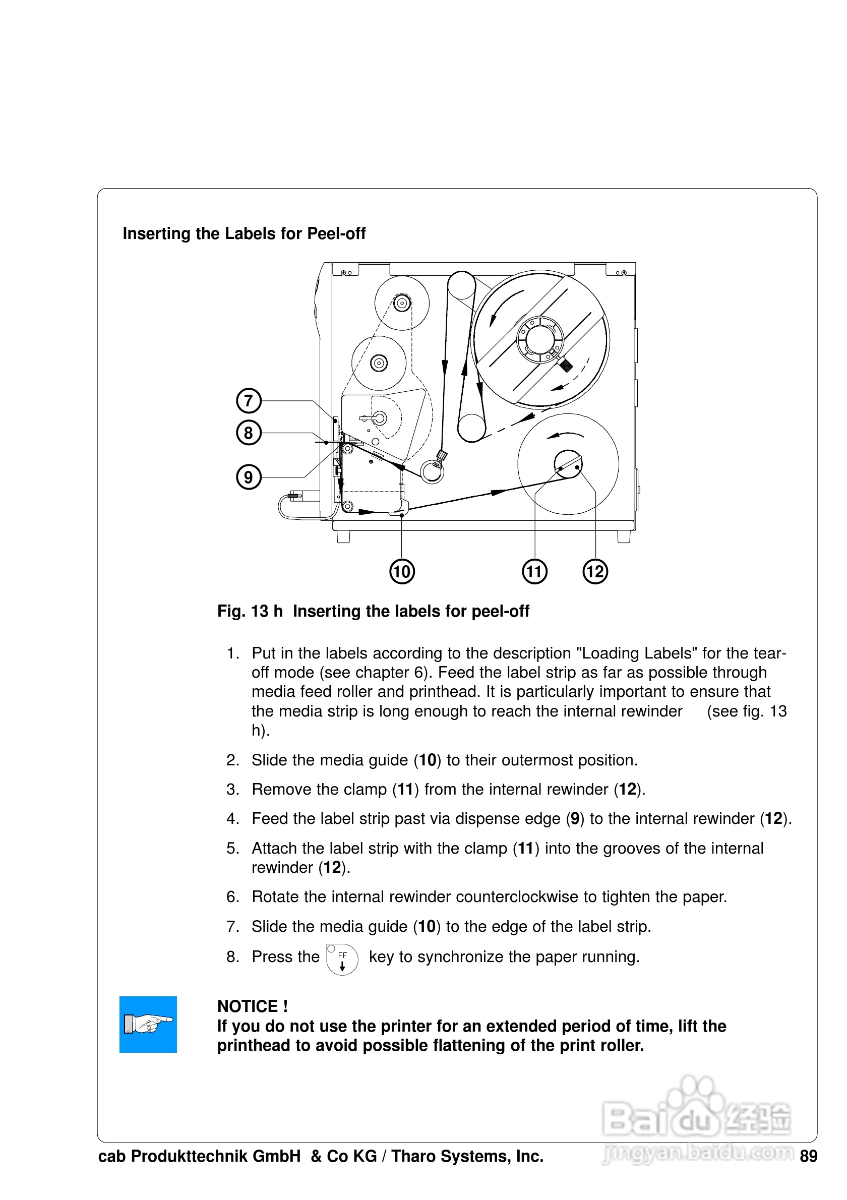 cab A8200打印机使用说明书:[9]