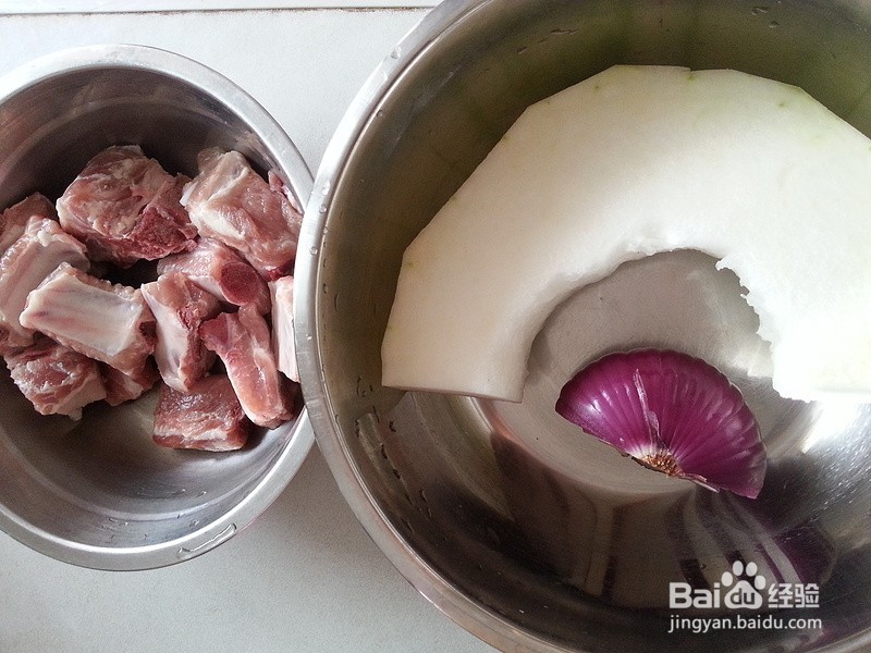 自制冬瓜炖排骨制作方法