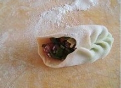 麦穗饺子的包法