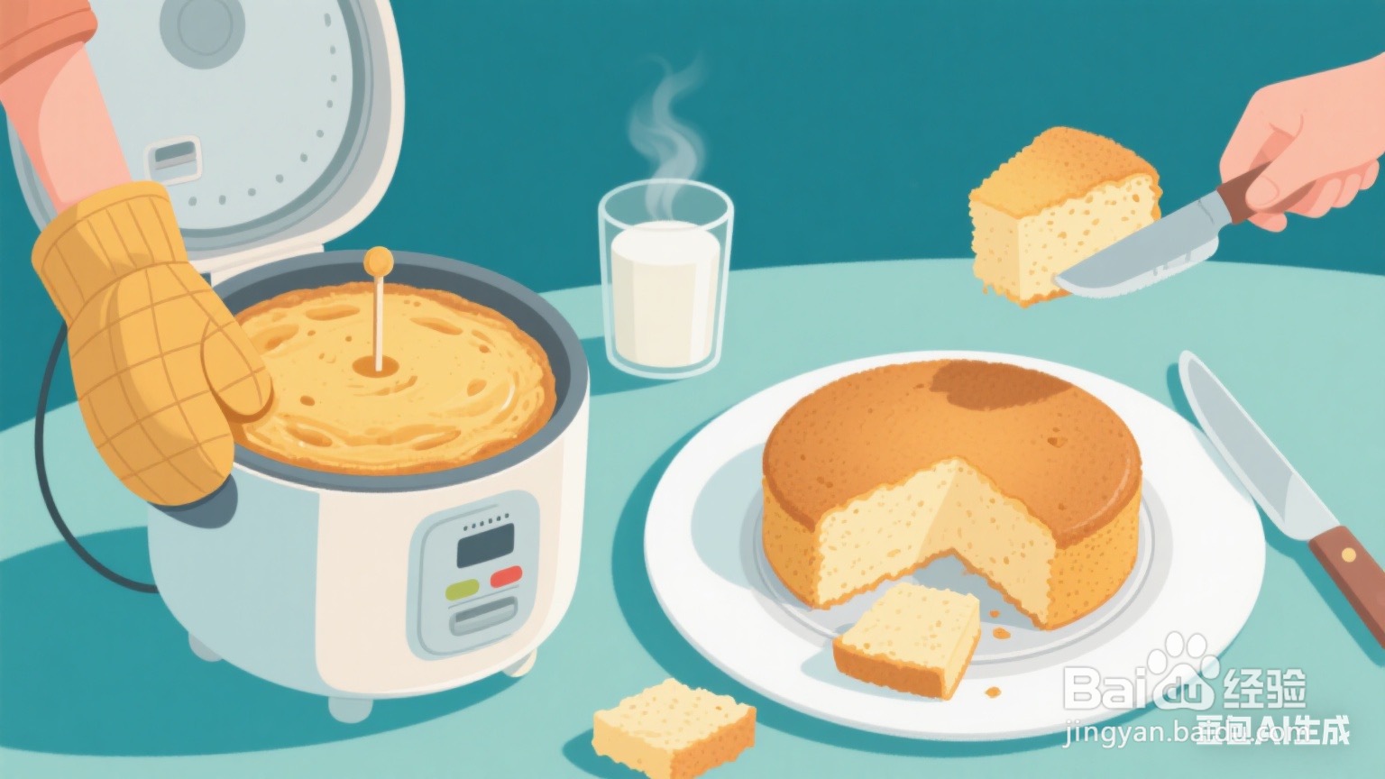 如何在家做蛋糕