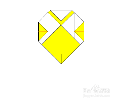 怎么折纸 小鸭子的脸