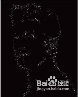 Photoshop制作斑斓的火焰轮廓人物头像