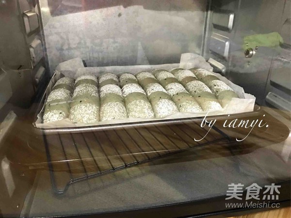 芝麻排包的做法