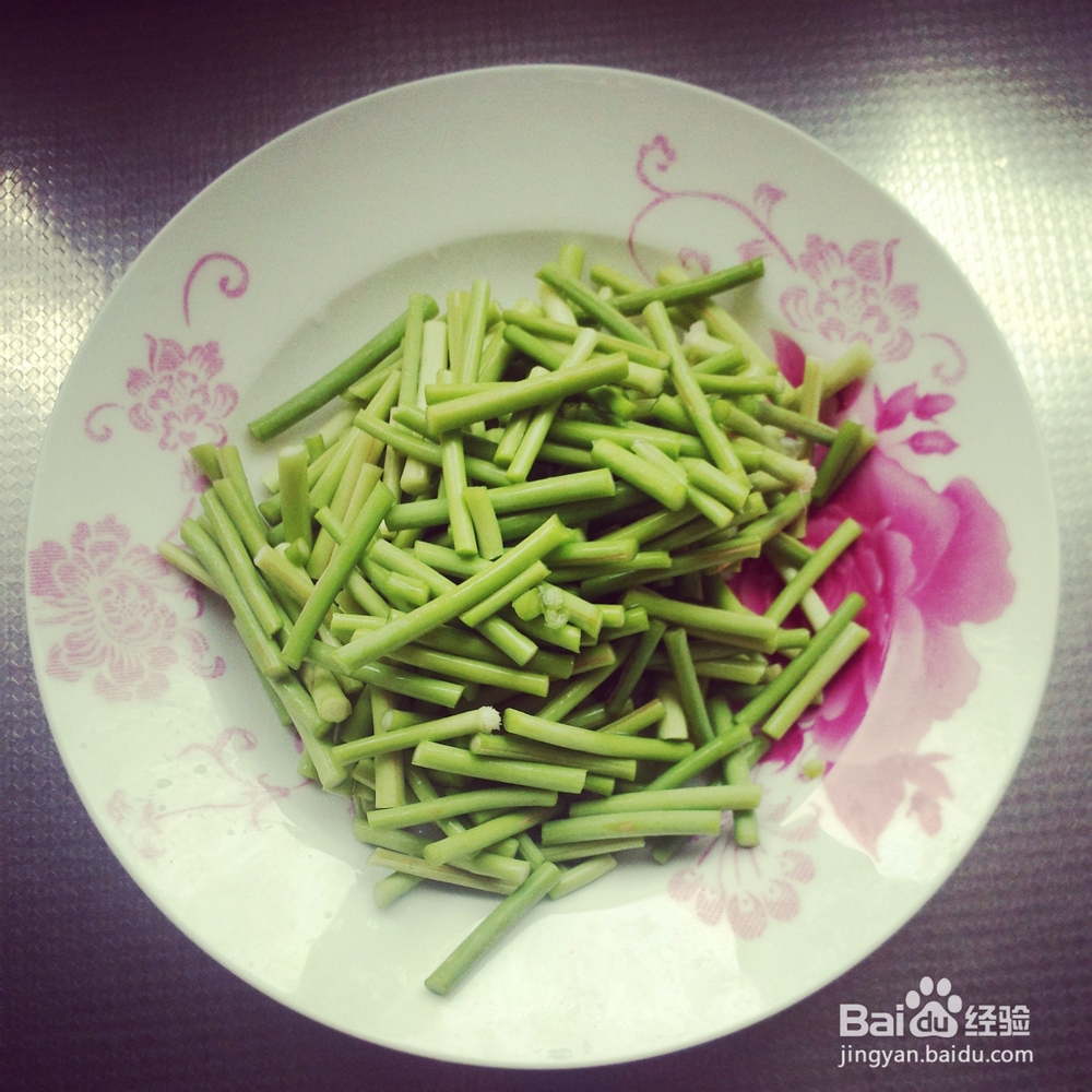 蒜薹炒火腿怎么做好吃呢