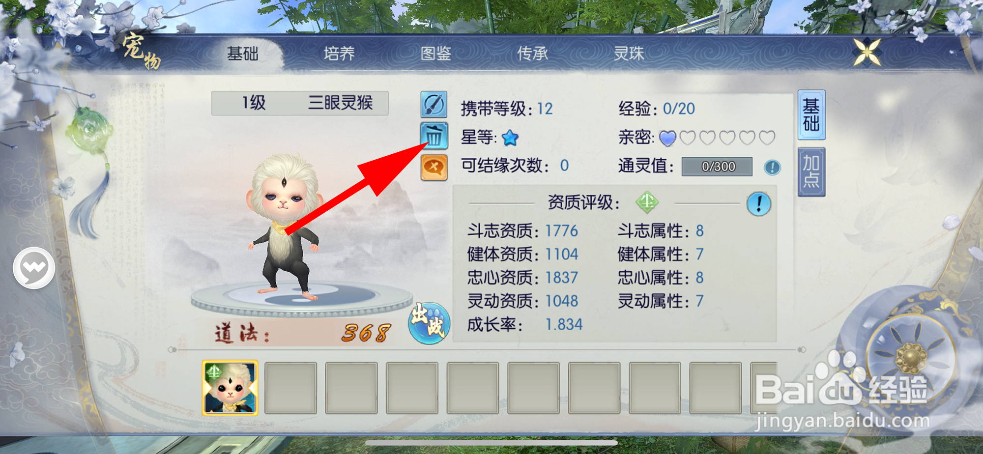 诛仙怎样放生宠物