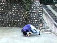 跑酷教学之大飞侧滚翻