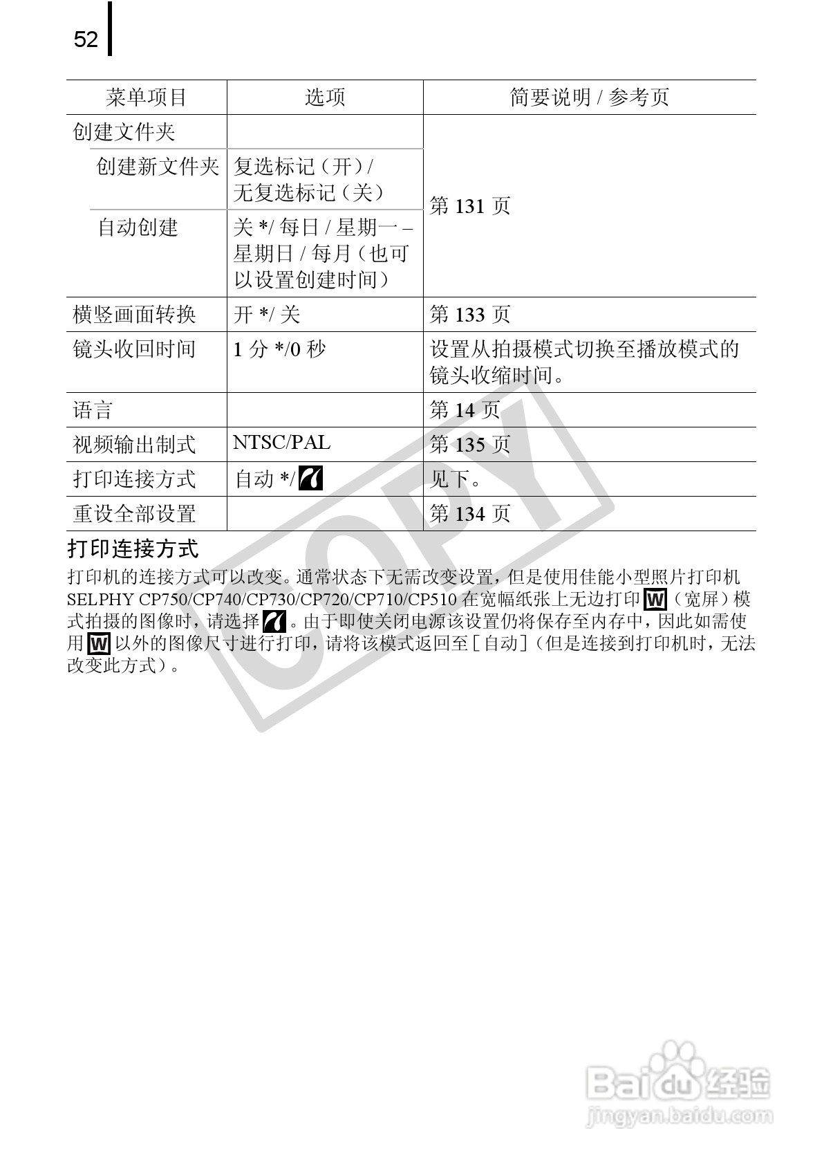 佳能PowerShot A580数码相机使用说明书:[6]