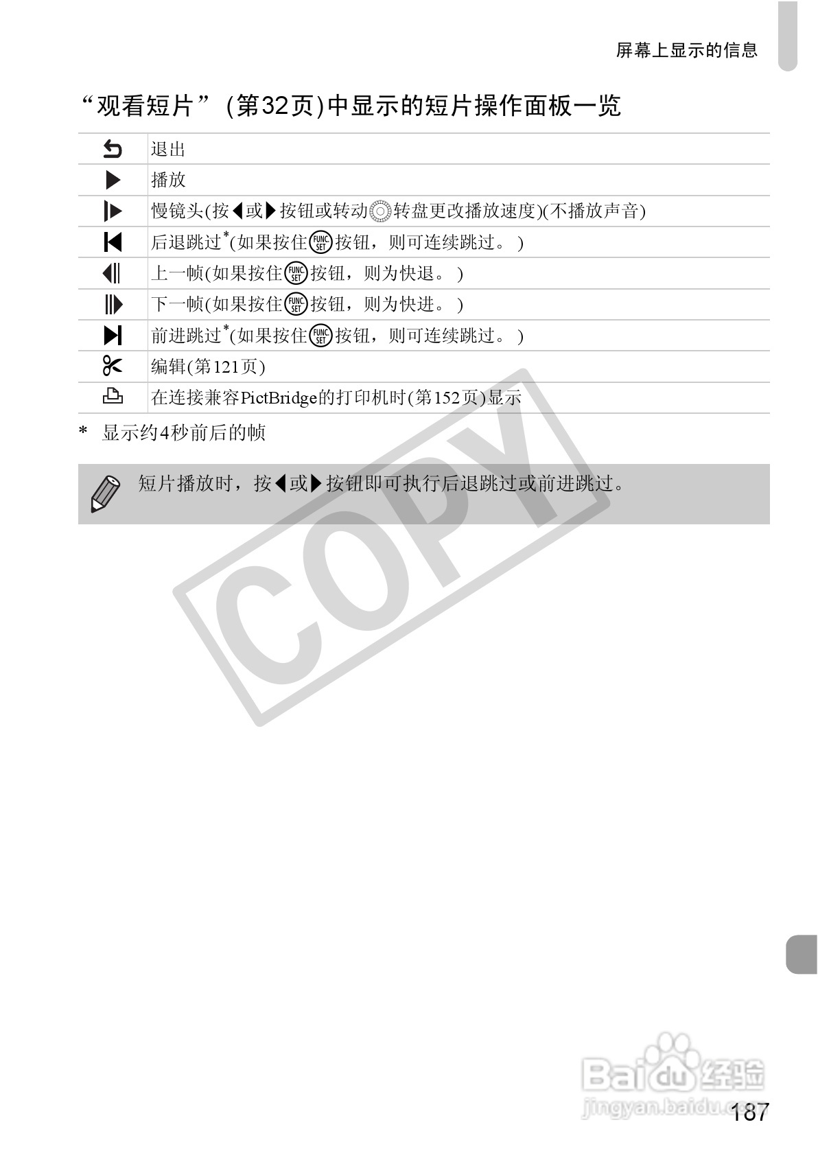 佳能PowerShot SX230 HS数码相机使用说明书:[19]