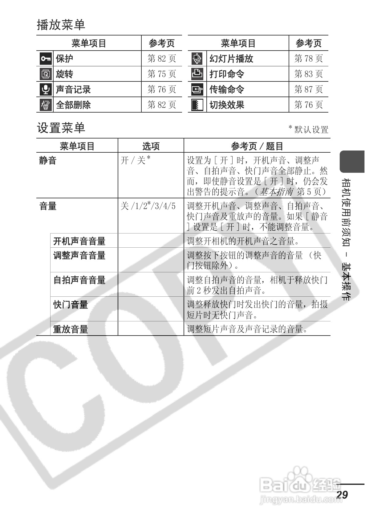 佳能DIGITAL IXUS 750数码相机使用说明书:[4]