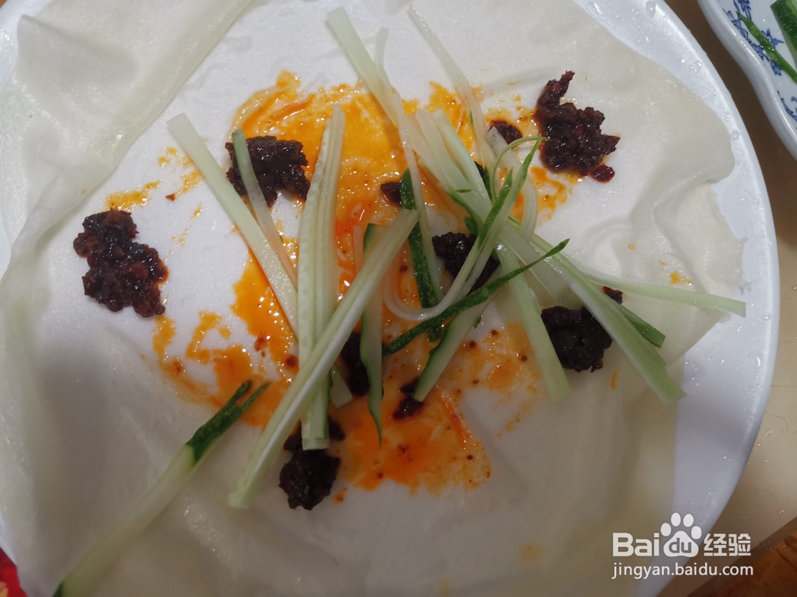 香菇酱土豆胡萝卜丝卷饼