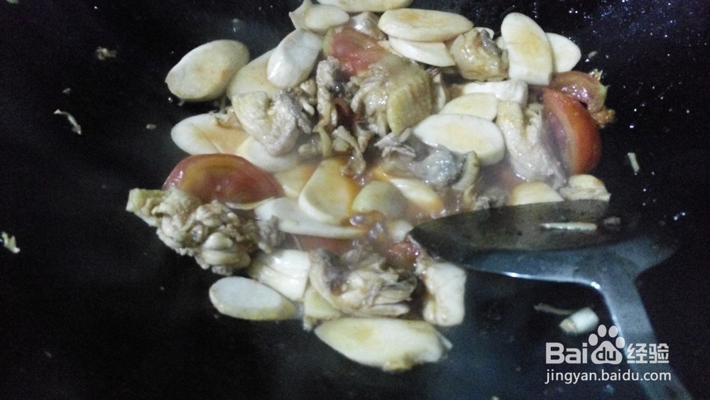 杏鲍菇炒鸡腿肉