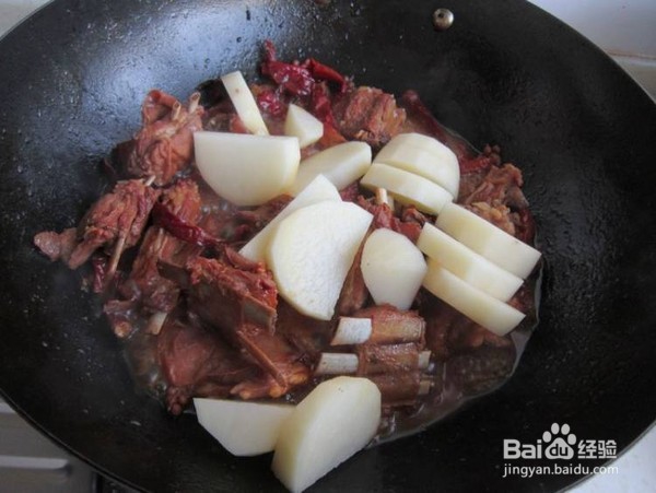 家庭版土豆烧羊排