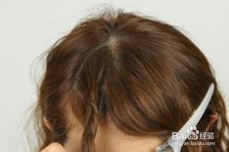 刘海编发减龄清爽甜美小清新哦