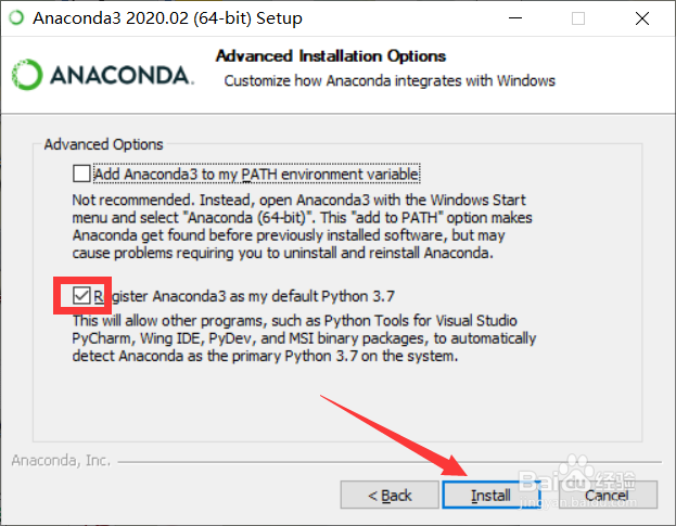 win10怎么安装anaconda