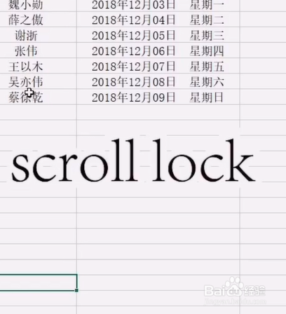 如何让方向键移动单元格