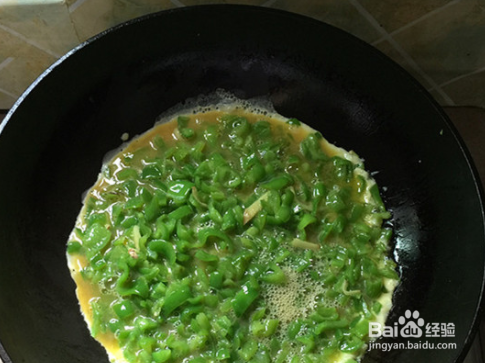 家常菜青椒炒鸡蛋