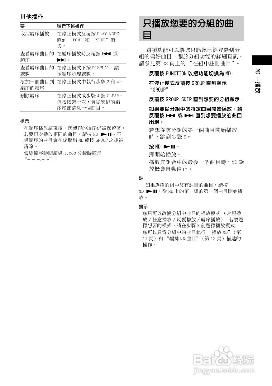 索尼CMT-M333NT迷你组合音响使用说明书:[1]