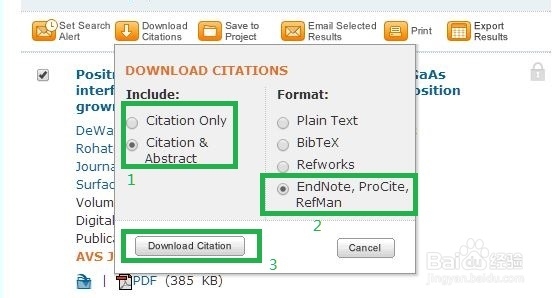 如何将文献导入endnote进行管理
