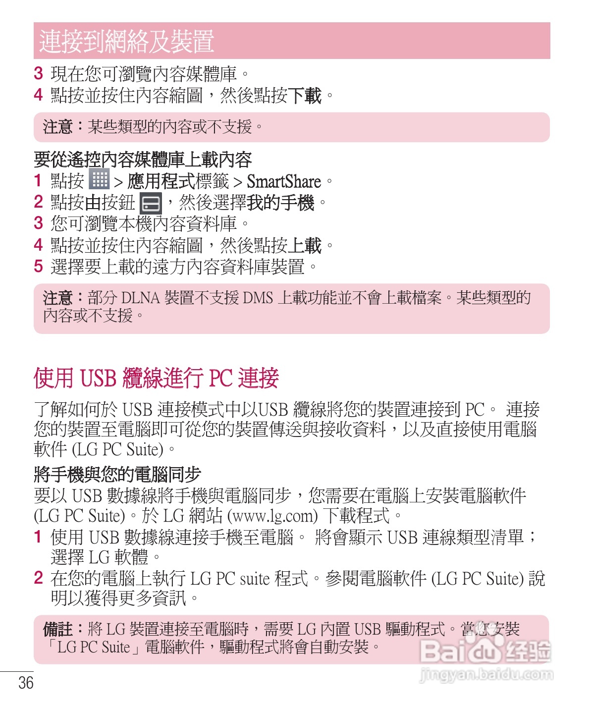 LG E975手机使用说明书:[4]
