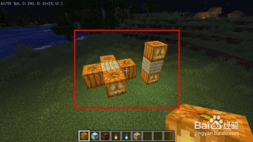 我的世界灯怎么挂 百度经验