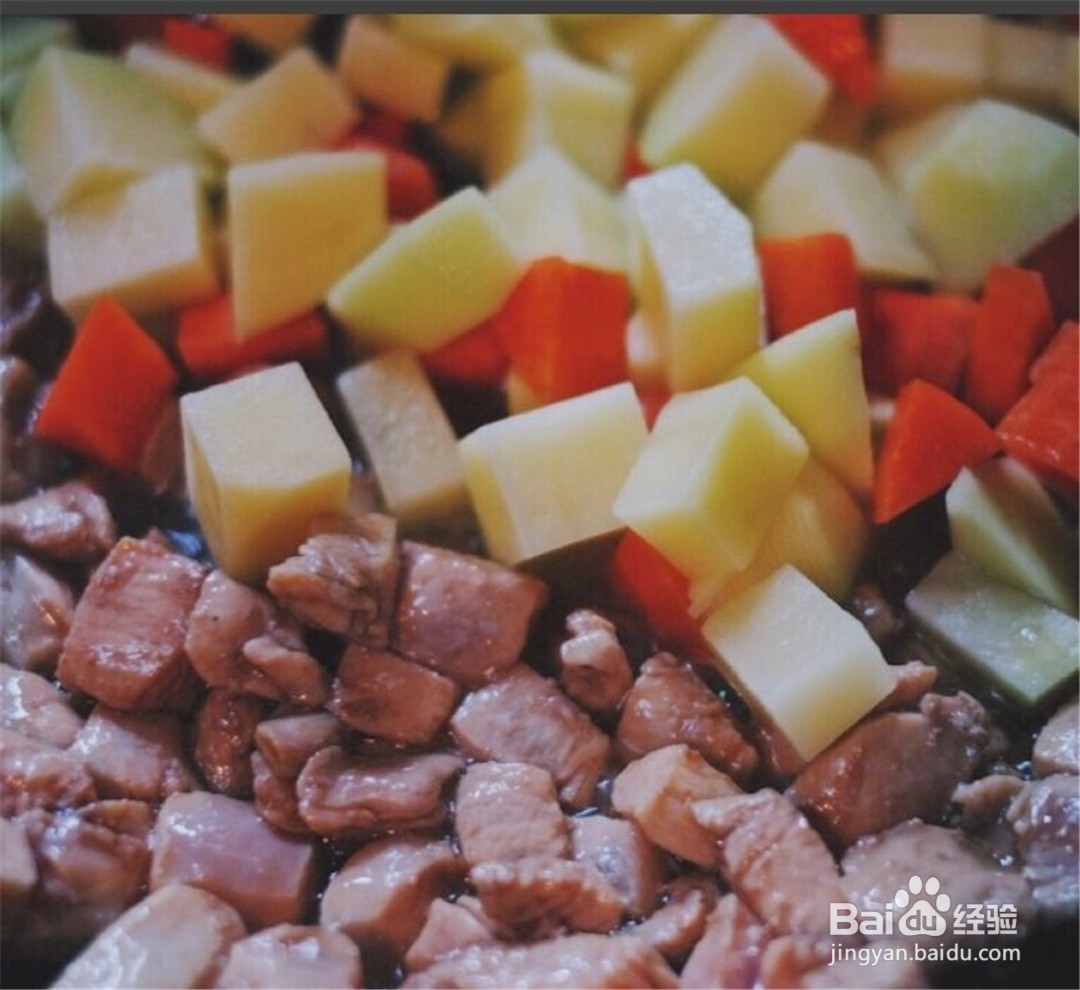 清甜软糯—玉米咖喱饭