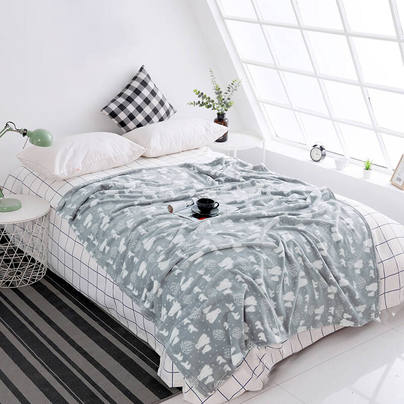 柔和贴身锁温保暖的毛毯好物榜