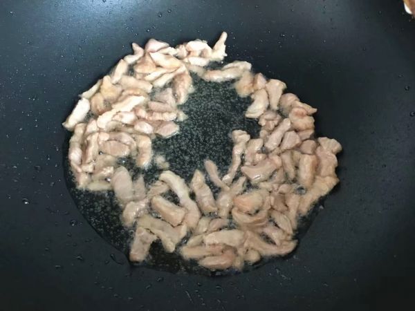 椒丝腐乳油麦菜炒肉丝