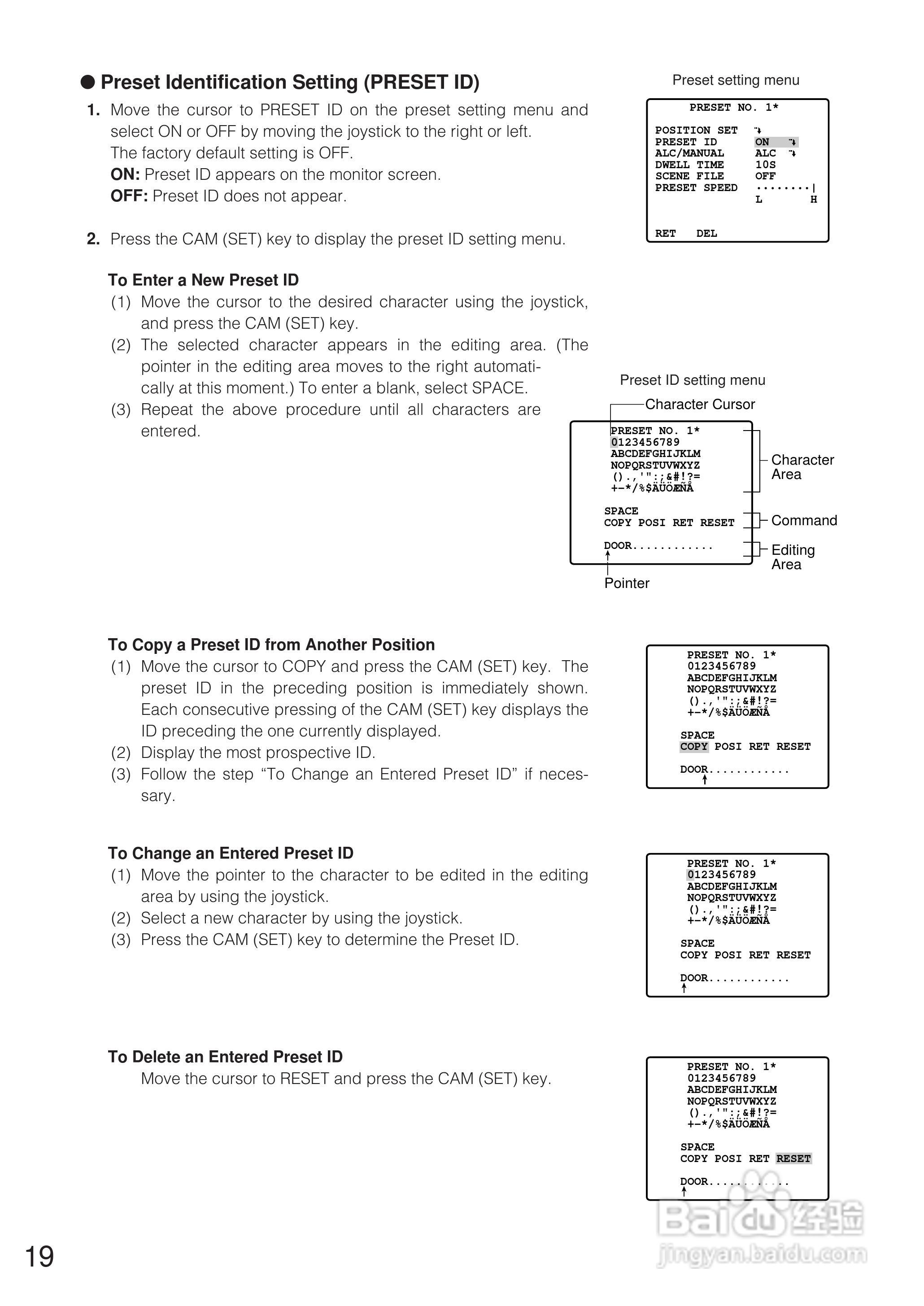 松下WV-CW860E彩色闭路监控摄像机使用说明书:[2]